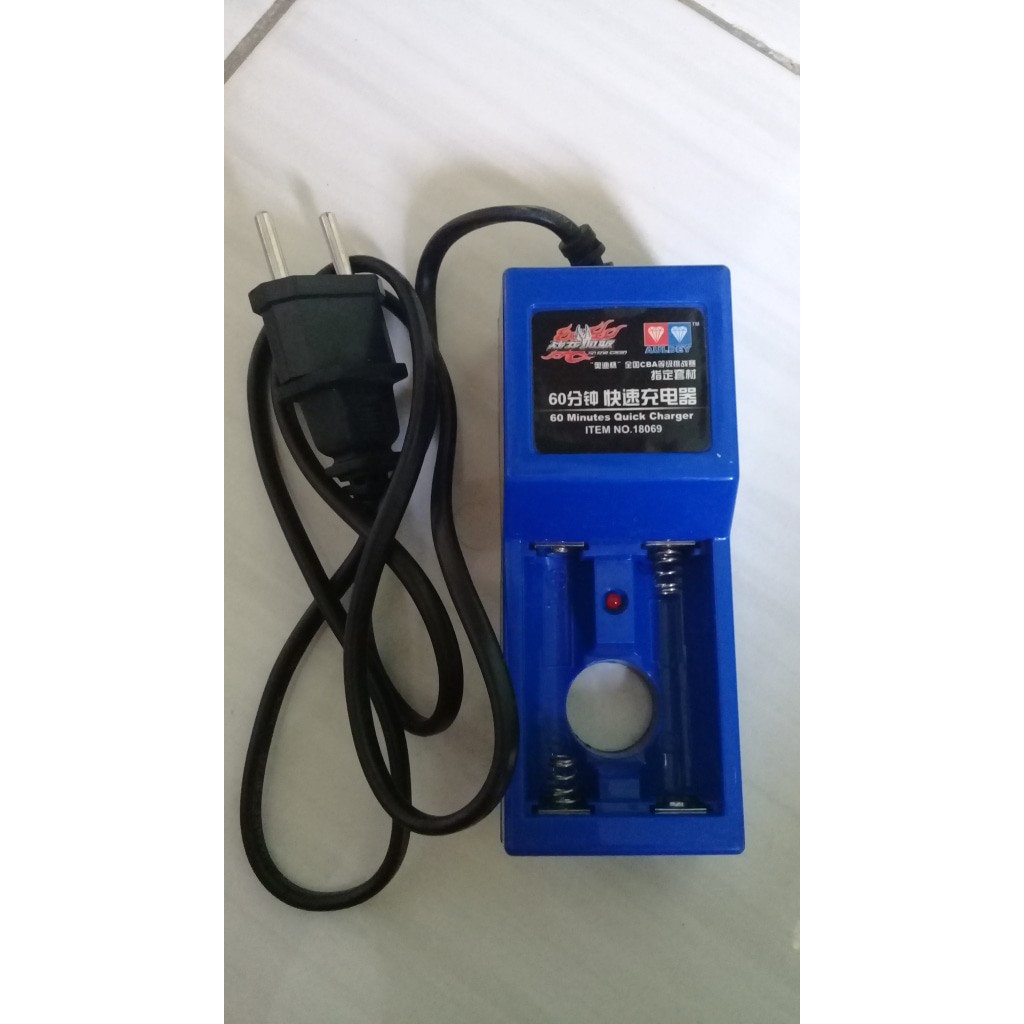 Charger Batre AA AAA Auldey Fast Charger 1 Jam Full Otomatis Mati