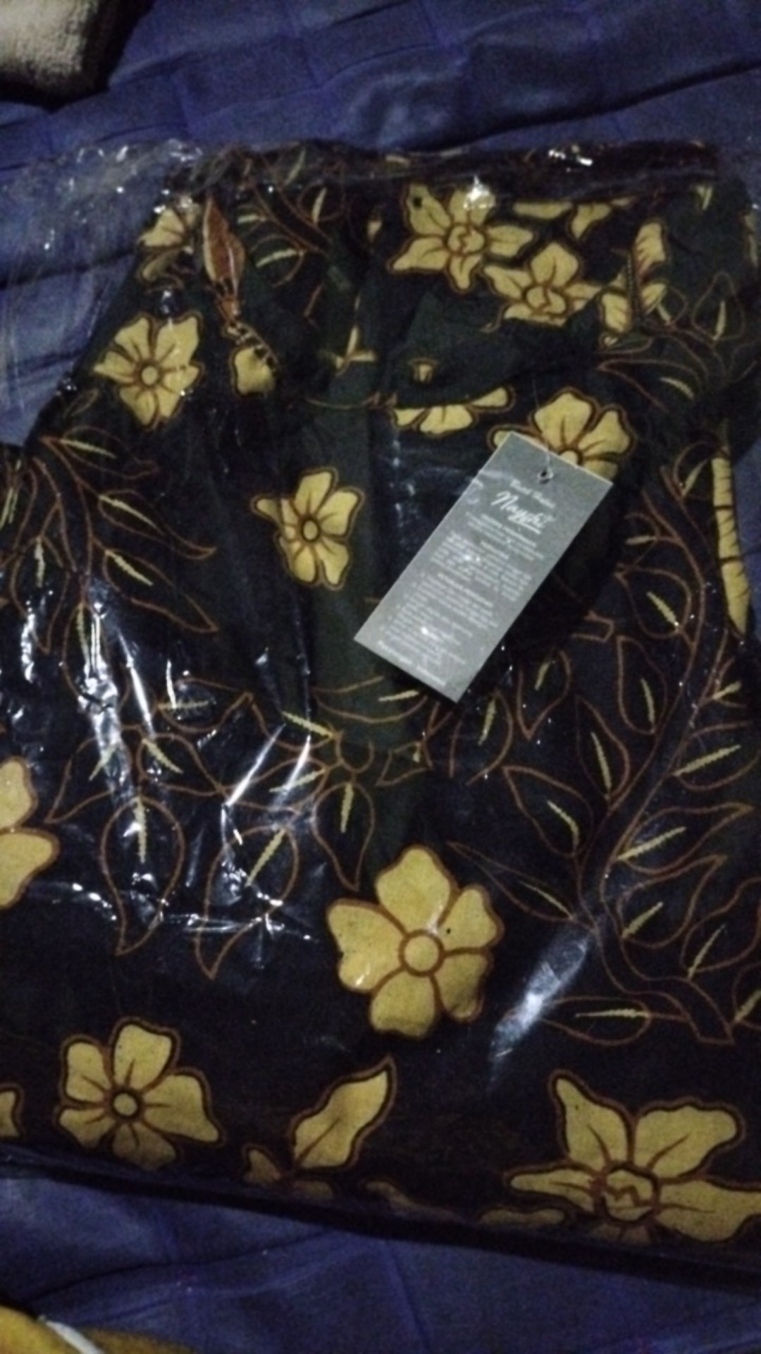 Cod - Bayar Ditempat - Blouse Batik Couple Atasan Batik Wanita Blus Batik Cendrawasih Blarak Kipas