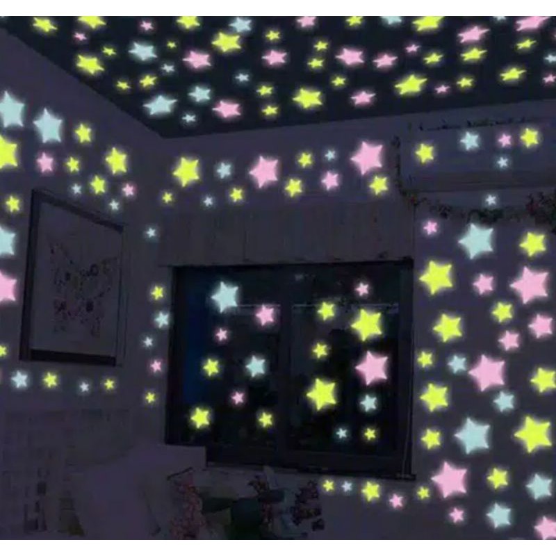 STAR GLOW IN THE DARK / BINTANG NYALA DALAM GELAP