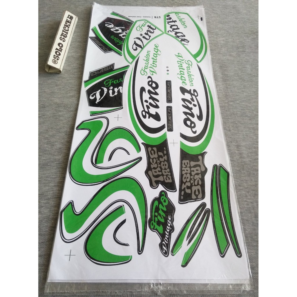 Bisa Cod Striping Sticker Variasi Yamaha Mio Fino F1 Fashion