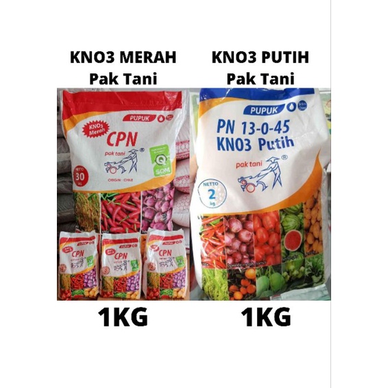 KNO3 MERAH & PUTIH PAK TANI (1KG)
