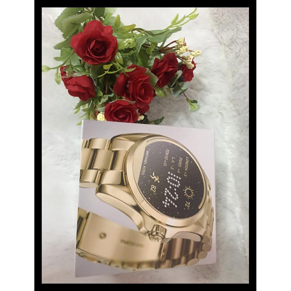 MK SMARTWATCH GOLD SEGEL FOR WOMAN KODE 1480