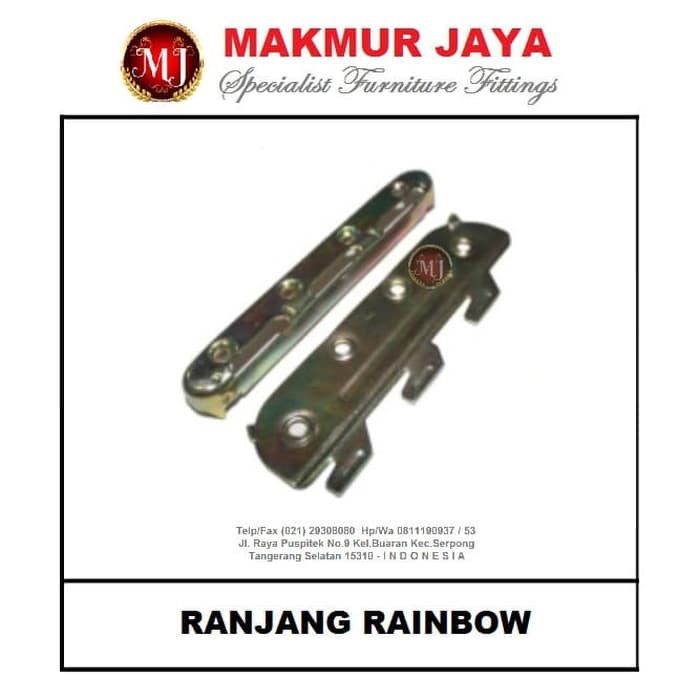 Hak Ranjang Rainbow Engsel Dipan 5 Inch