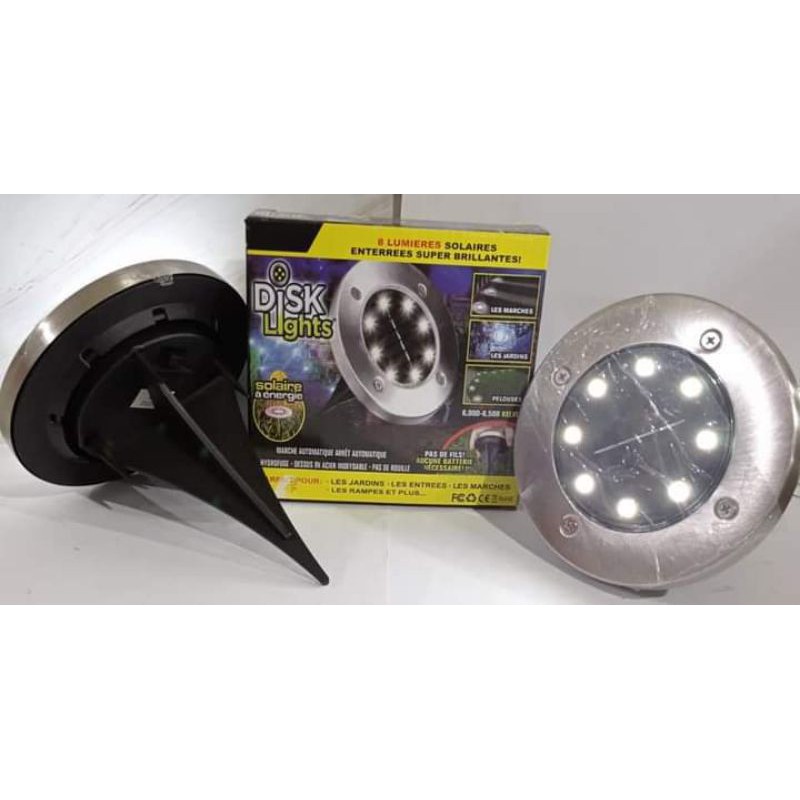 Lampu Solar tancap 8 lampu Led