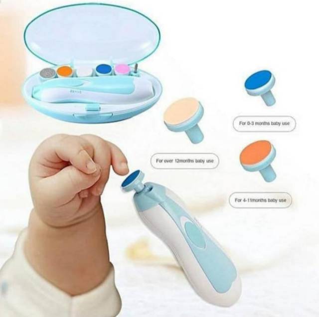 KANDILA Baby Electric Nail Trimmer Baby Manicure Alat Potong Kuku Bayi