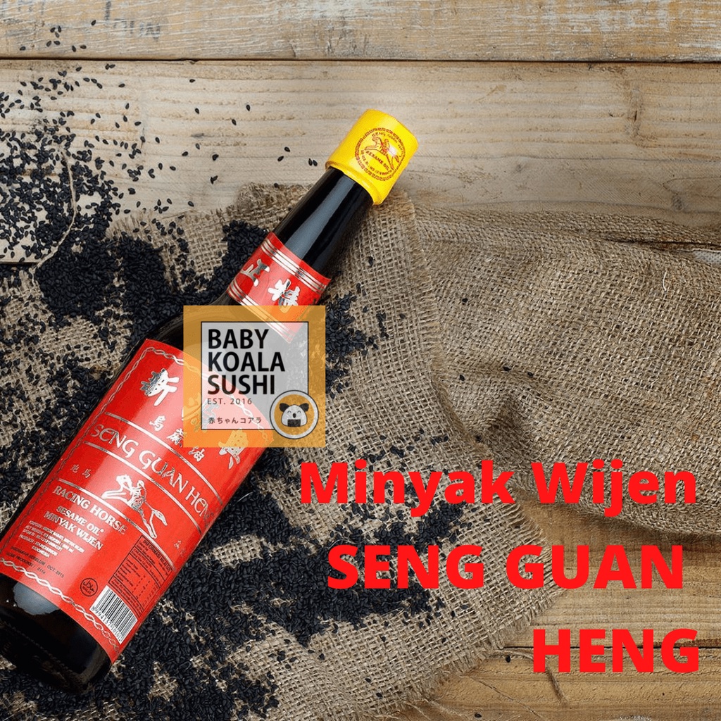 KUDA Minyak Wijen Sesame Oil  Medium 620 ml Halal │ Grade Sedang Seng Guan Heng