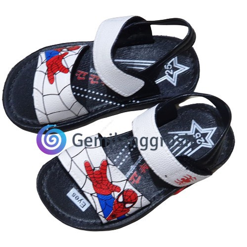 Sandal Anak Cowok Lentur Usia 5 Tahun Motif Karakter Reject Layak Pakai [SANDAL REJECT]