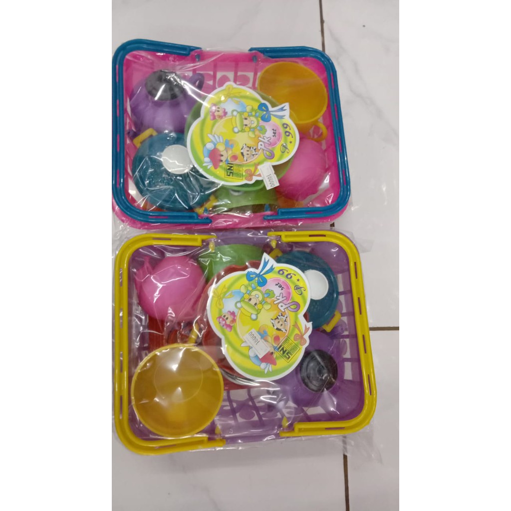 Mainan Anak - Mainan Keranjang Kitchen Set - Pk Set p.99