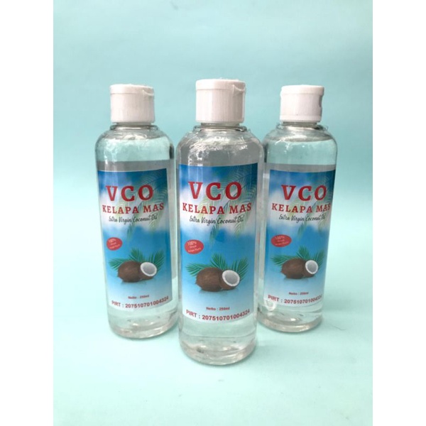 

Virgin Coconut Oil VCO 250 ml | Minyak kelapa super murni 100%|