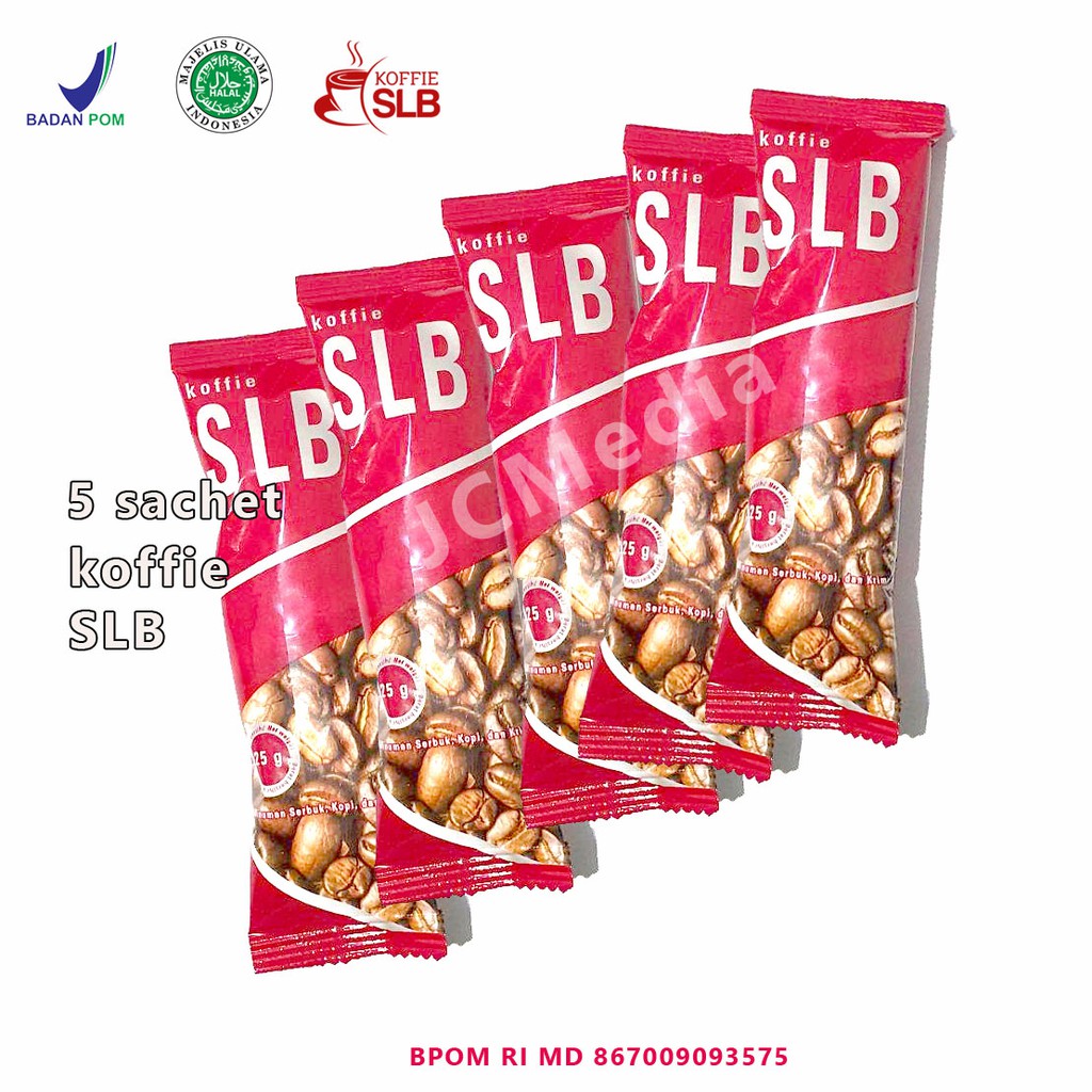 

JCMEDIA - (5 SACHET) Koffie SLB - Koffie Kesehatan - Kopi SLB (1 box/10 sachet)