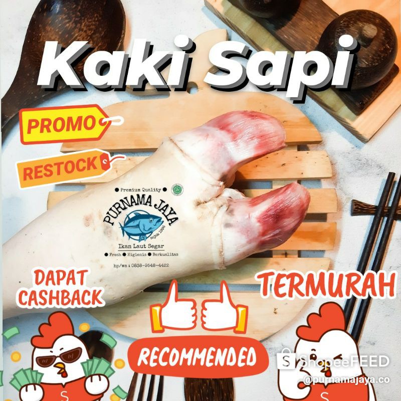 

Kaki Sapi 2kg Murah (Bandung)