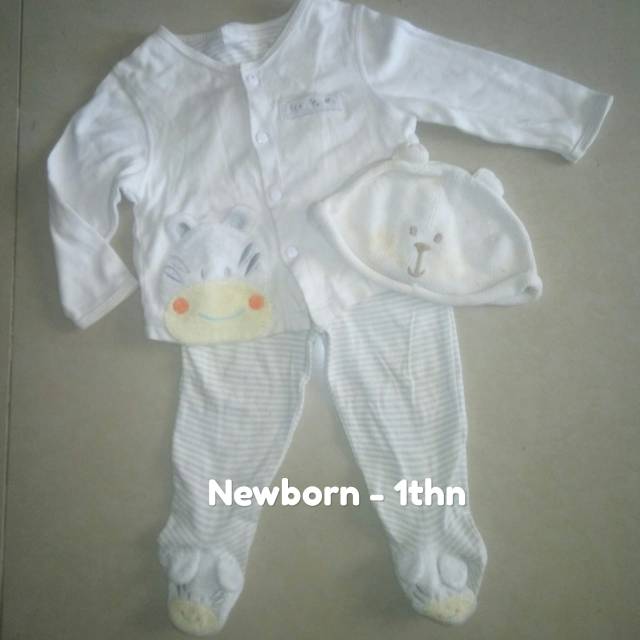 Set baju anak + topi (monza)