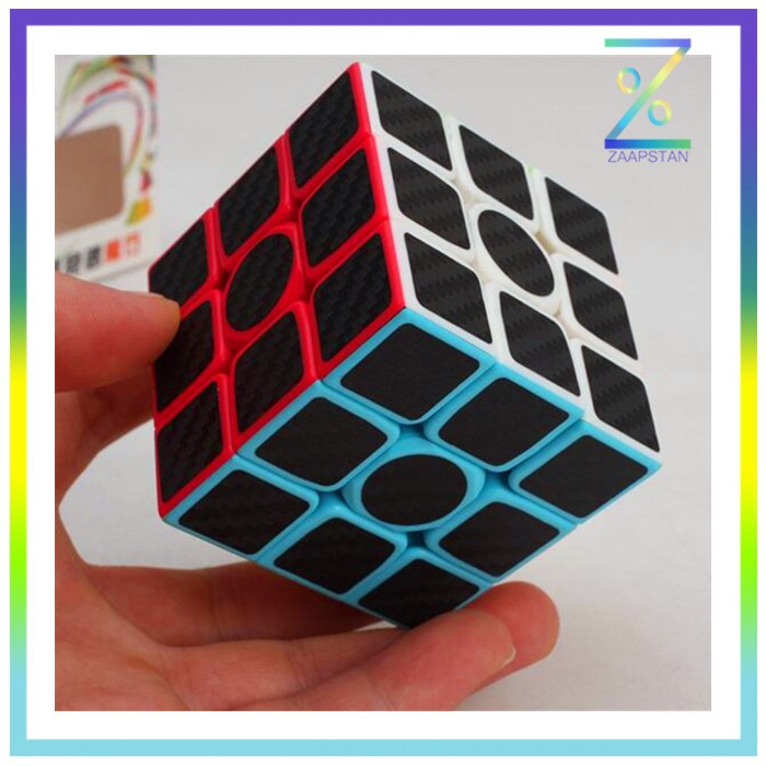 ZCUBE Rubik Magic Cube 3 x 3 x 3 - GB6675 - Mix Color