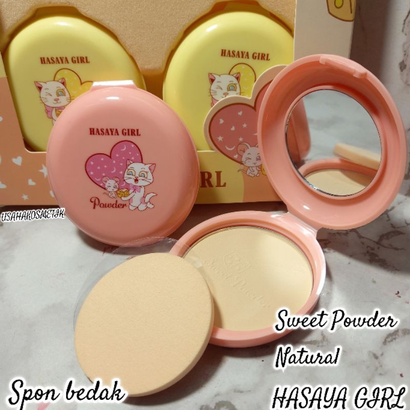 BEST SELLER BEDAK SWEET POWDER HASAYA GIRL NATURAL NO.JH3729