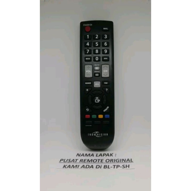 REMOTE REMOT RECEIVER PARABOLA SAMSUNG VISION ORIGINAL ASLI