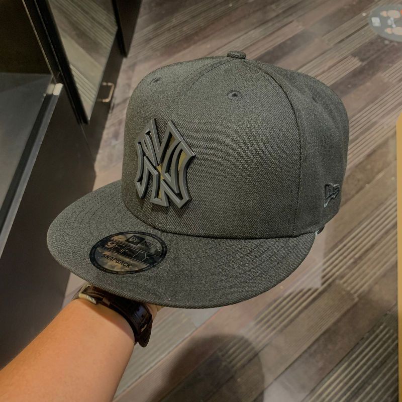 Topi New Era Metal Stack NY Yankees Men's Cap - Black