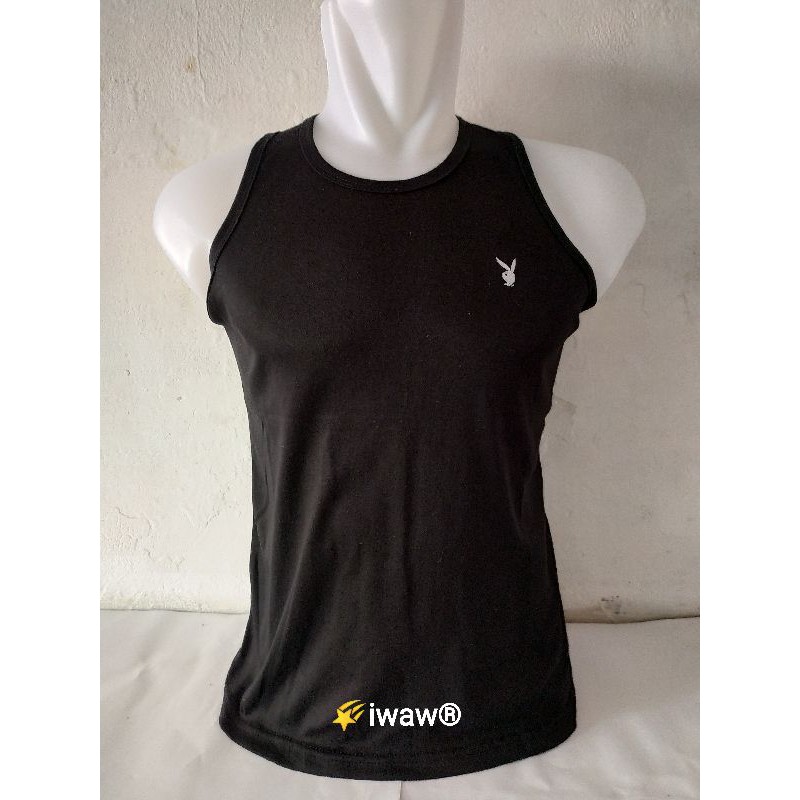 KAOS SINGLET PRIA BAHAN LEMBUT UKURAN M