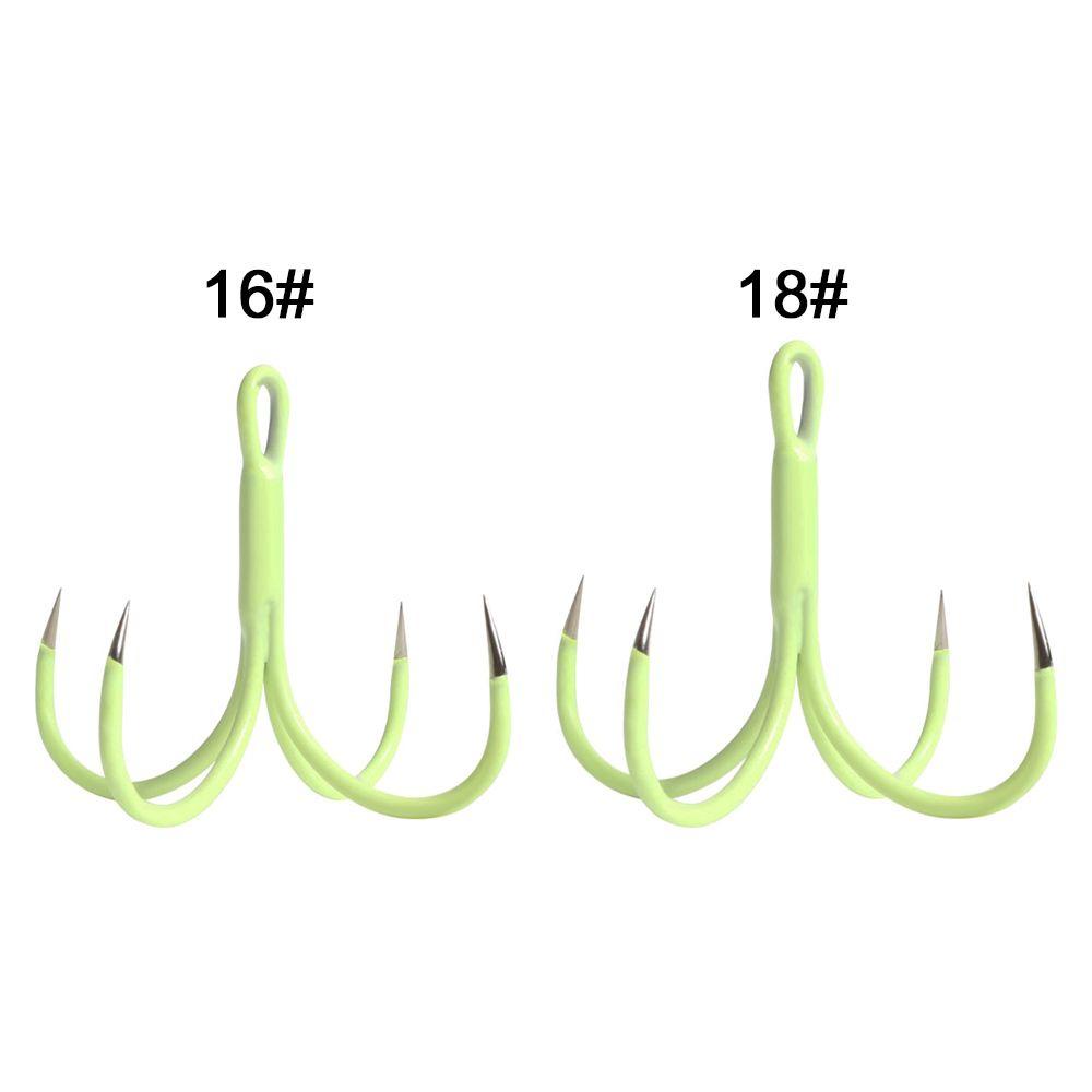 TOP 6/10pcs Anchor Hook Artifisial Tajam Empat Cakar Kait Memancing Umpan Hooks