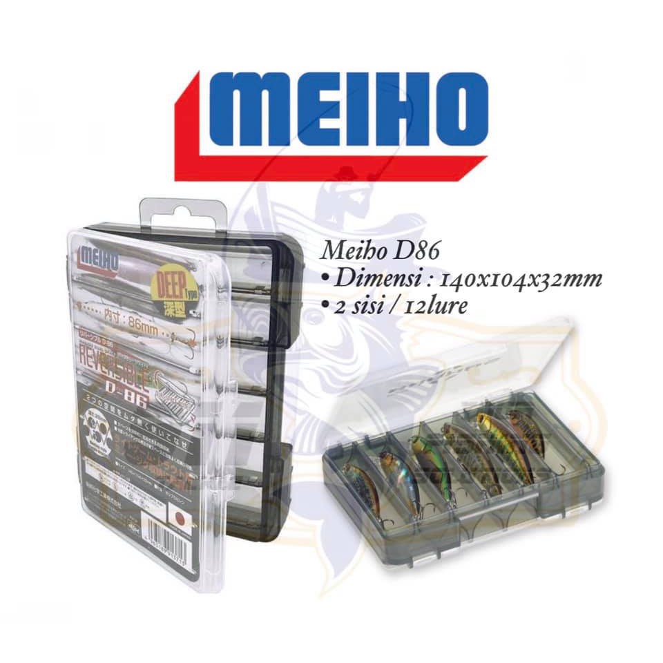 TACKLE BOX MEIHO REVERSIBLE D86