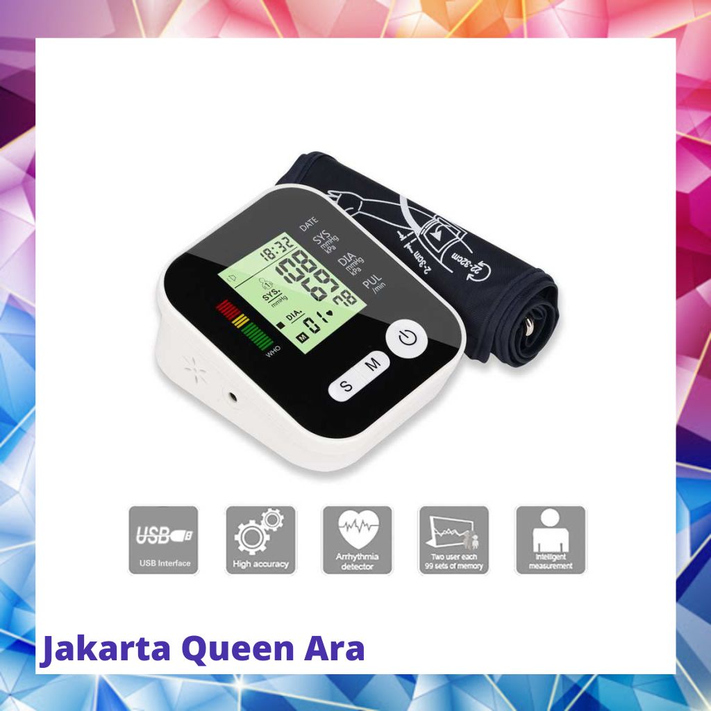 TaffOmicron Pengukur Tekanan Darah Tensi Blood Pressure RAK-28