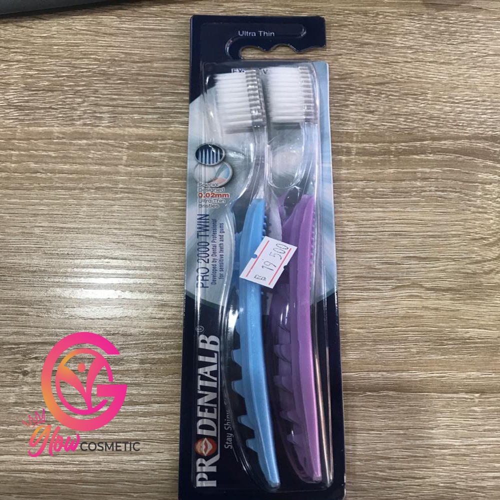 PRODENTAL B SIKAT GIGI TOOTH BRUSH PRO 2000 TWIN