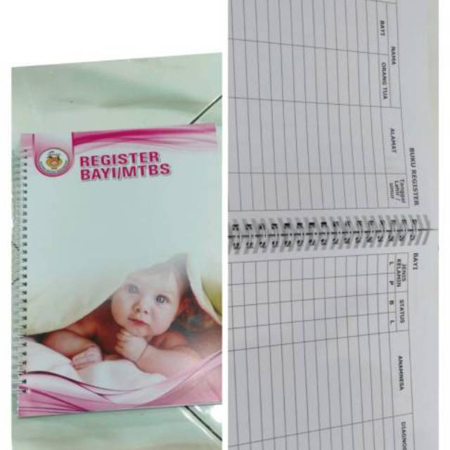 BUKU REGISTER BAYI MTBS