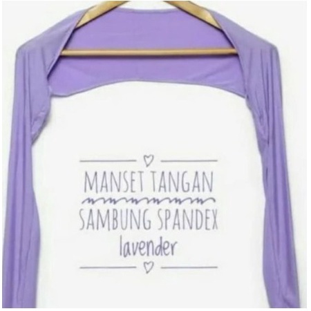 MANSET SAMBUNG BOLERO MANSET LENGAN BOLERO BAHAN SPANDEK MANSET DALAMAN MANSET OLAHRAGA