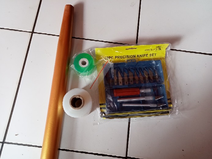 Pisau Okulasi Prohex Dan Grafting Tape Hijau