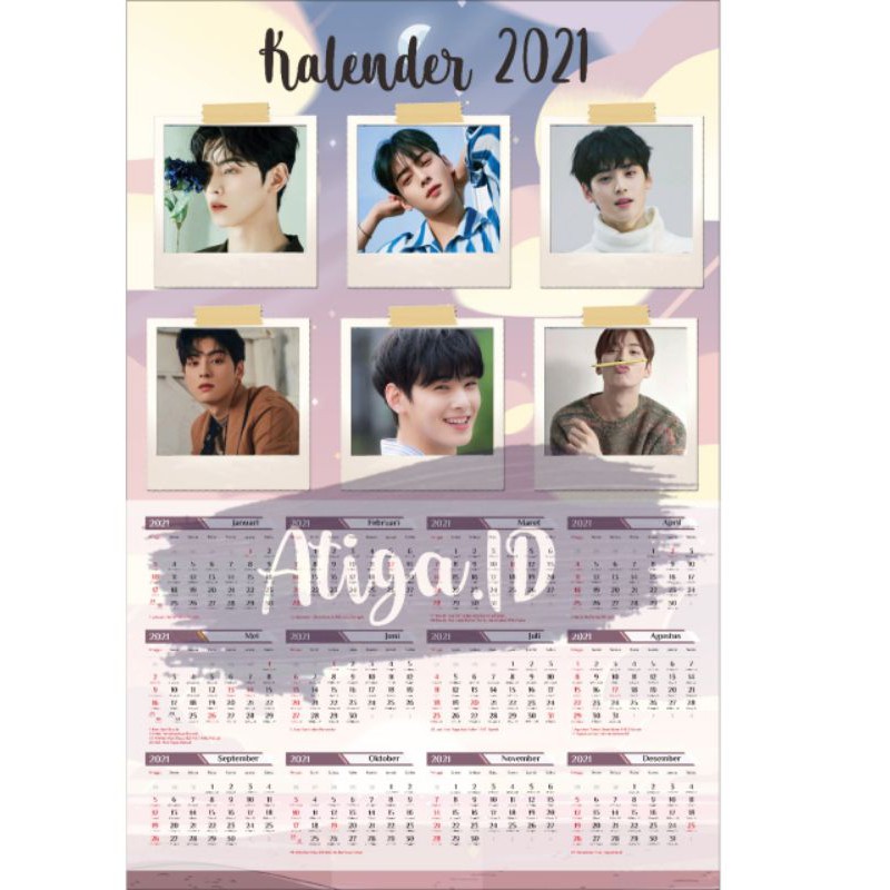 

KALENDER 2021 CUSTOM BISA REQUEST BACKGROUND!!!