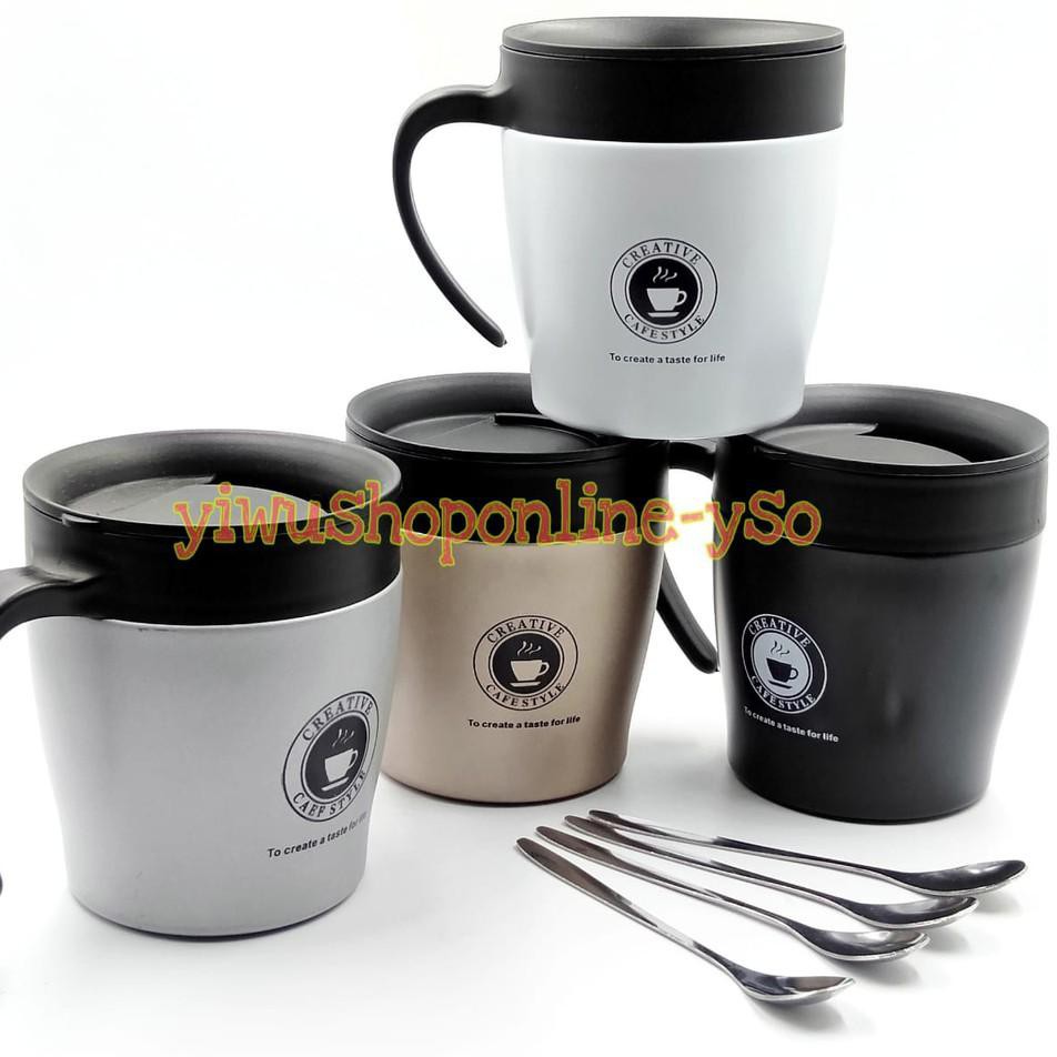 Wow Murah Meriah Termos Kopi Travel Mug Mini Air Minum Travel Hx 125 Shopee Indonesia