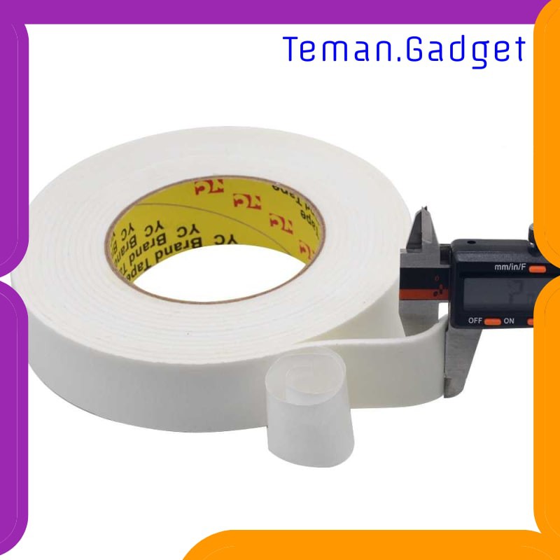 TG-DE429 YC PEREKAT DOUBLE TAPE ACRYLIC ADHESIVE NO TRACE STICKER J4703