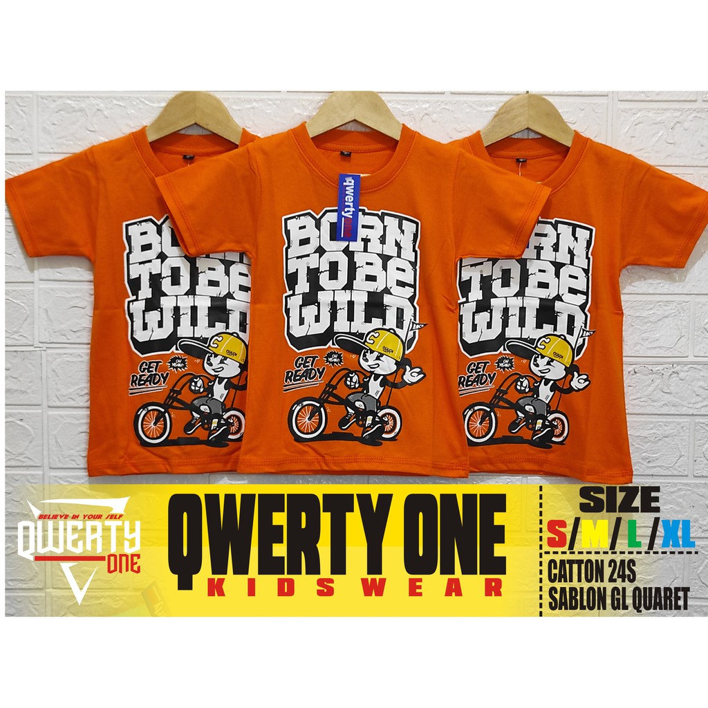 Kaos Anak Distro Touring 1-8 Tahun