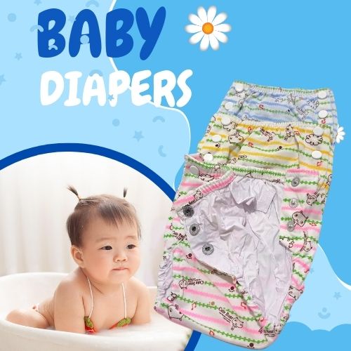 Popok Clodi Popok Diapers Celana Lampin + Insert