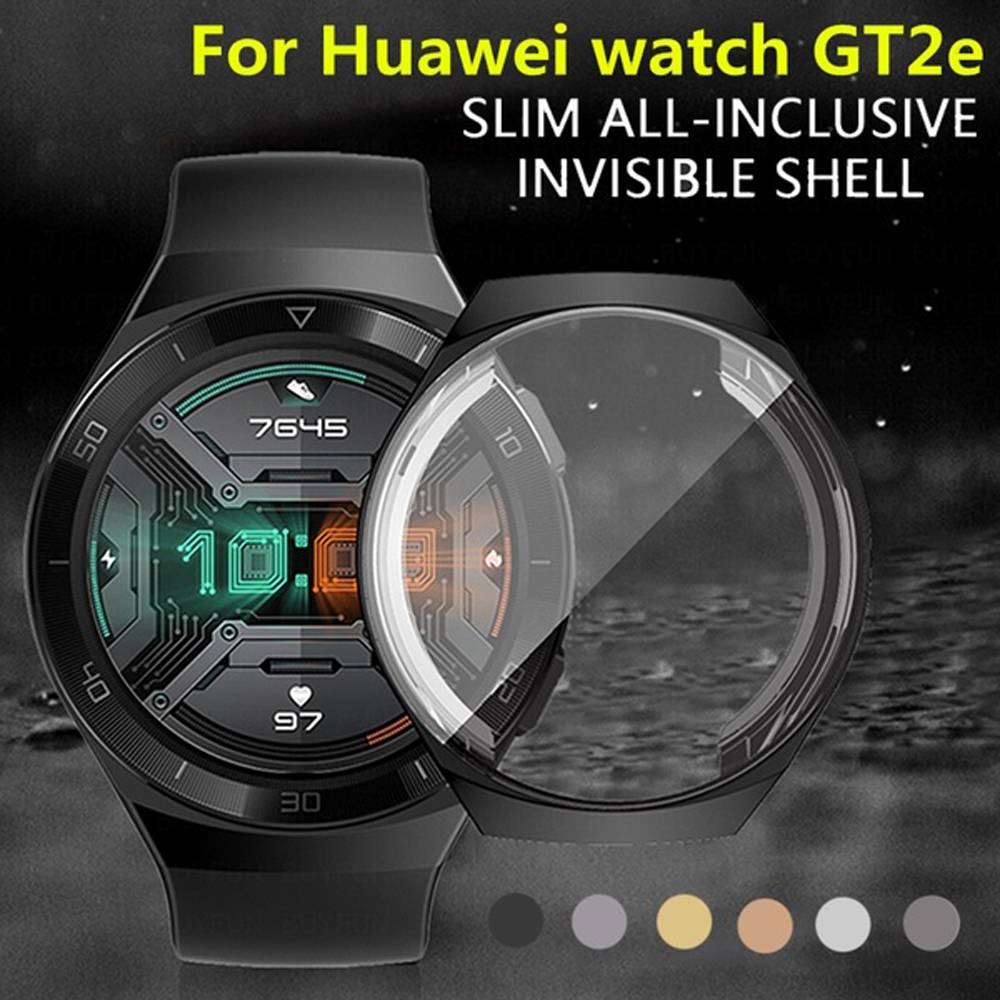 Case Pelindung Layar Bahan Tpu Lapis Lembut Untuk Huawei Watch Gt 2e