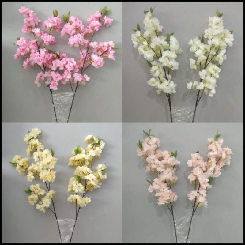 Cherry blossom / Bunga cherry blossom / Sakura palsu / Bunga sakura artificial / Bunga artificial