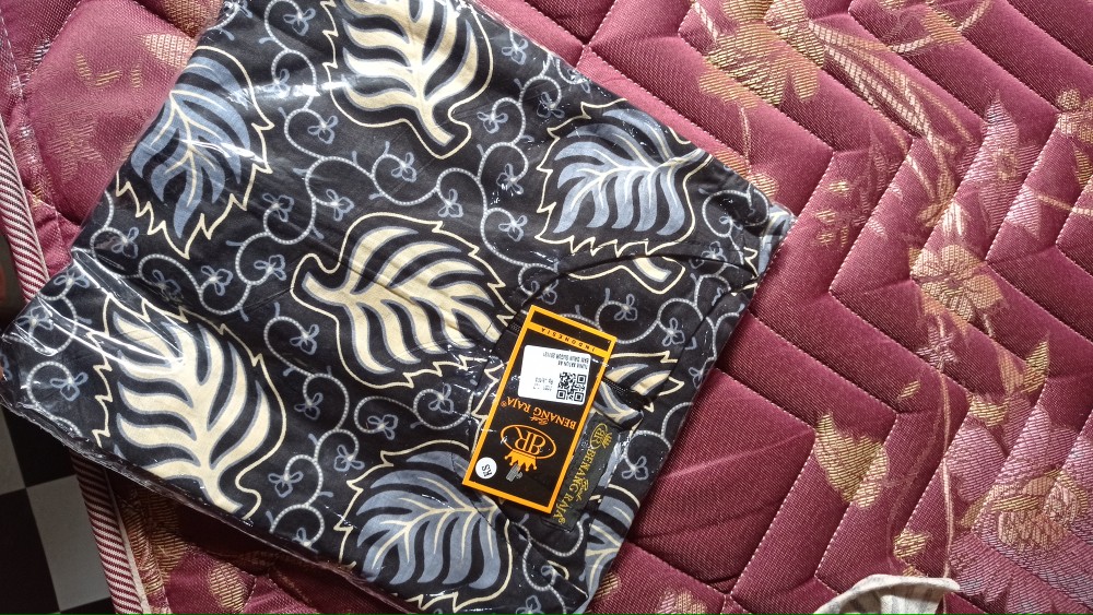 Benang Raja Tunik Batik Wanita Lengan Panjang Ukuran M L Xl