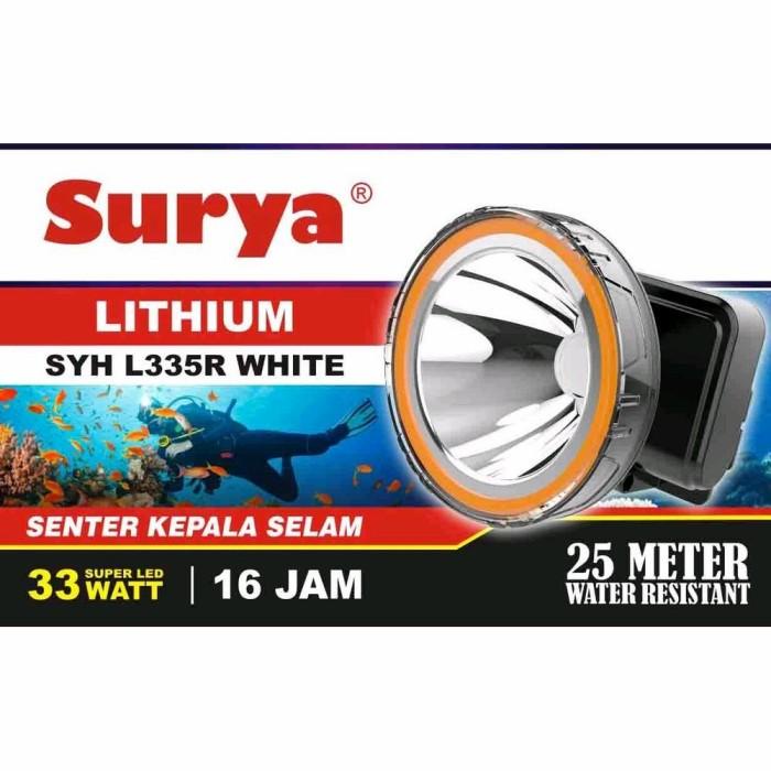 Big Promo Terbaru Head | Senter Kepala Surya Syh L335R 33 Watt/Senter Kepala Besar/Senter Selam
