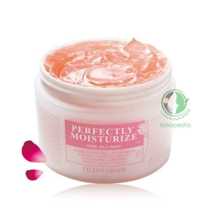 Limited Edition BPOM Eileen Grace - Moisturize ROSE Jelly Mask JAR 300ml Unik