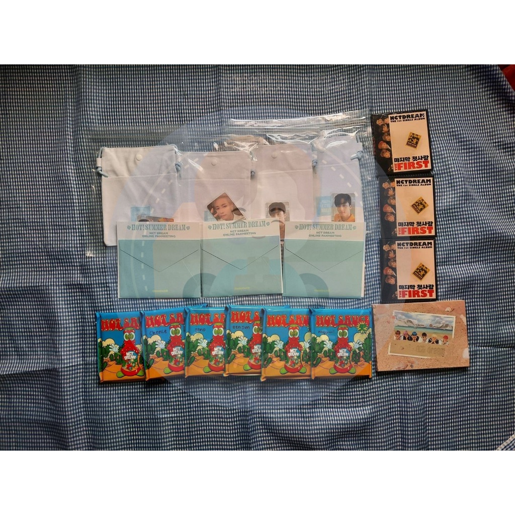 [READY STOCK] SEALED MINIBAG MARK, RENJUN + AR TICKET MARK, JISUNG ,RENJUN + ALBUM WE YOUNG