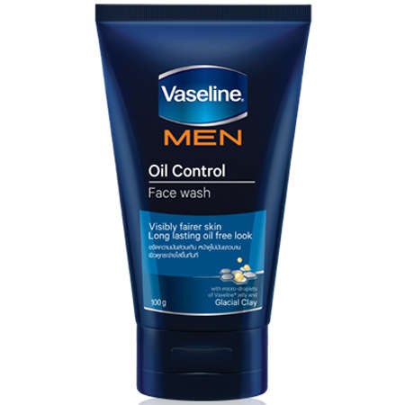 Vaseline men oil control facial wash 100g