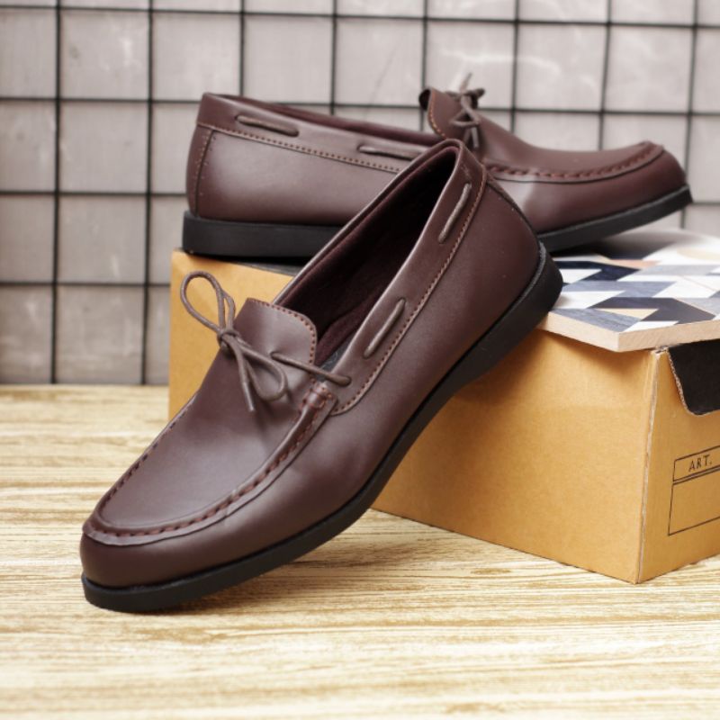 SEPATU CASUAL PRIA - SHADOW ISLAND ELDER - Sepatu Casual Pria Slip On Zafato Original Gaya Kampus Terbaru