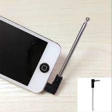 Antena Anten Radio AM FM Telescopic Port 3.5mm Smartphone HP Unifersal Membantu Jaringan AM dan FM B