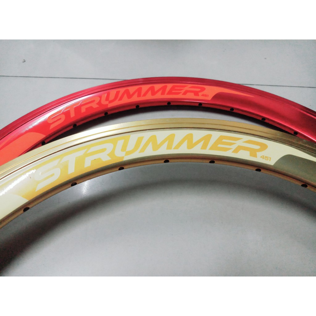 Rims Folding Strummer 20 451 Disc Brake 32 Hole Anodize 4 cm