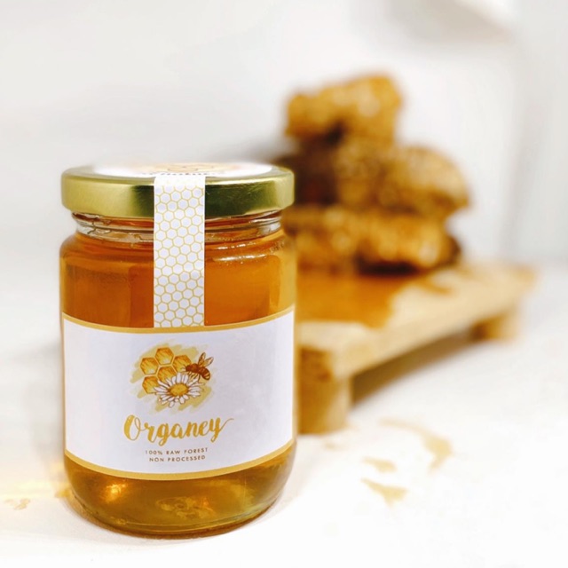 

ORGANEY RAW HONEY // MADU HUTAN ASLI PURE 100%