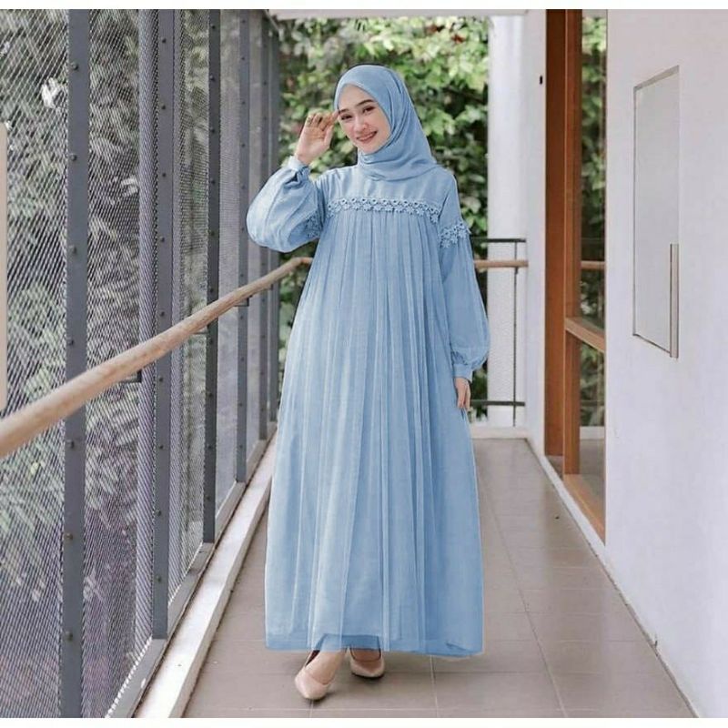PCS GAMIS MAXY NURAINI RENDA TILE MOSCREPE 2 UKURAN M DAN JUMBO PMS ADA VIDEO REVIEW ASLI PRODUK