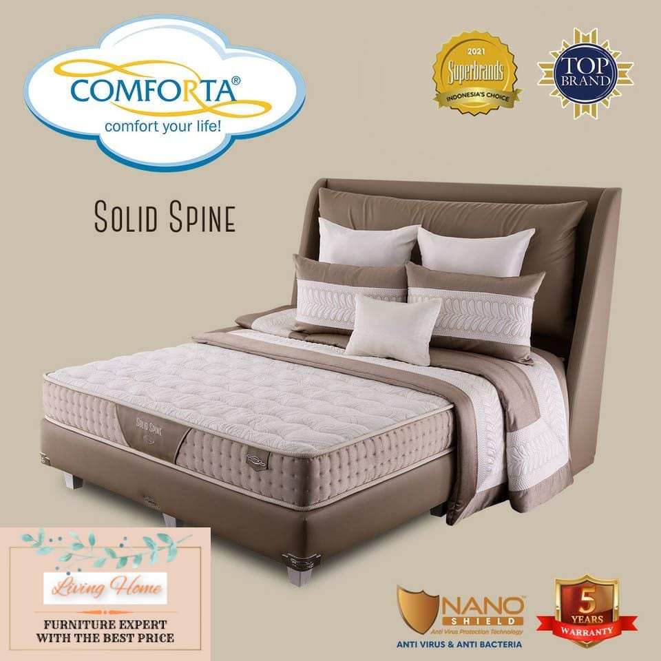 Kasur Comforta Solid Spine - Full Set Comforta Ori