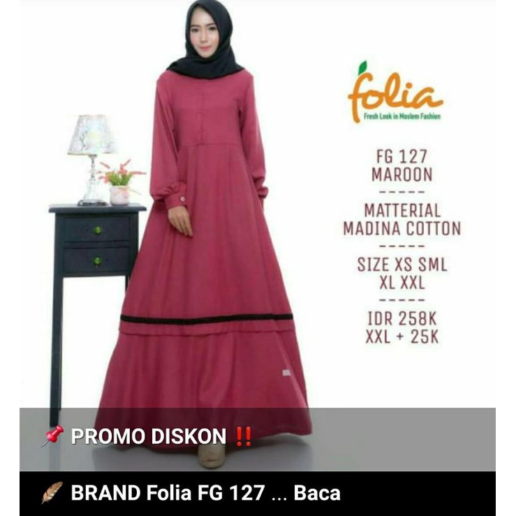 GAMIS FOLIA PROMO DISKON