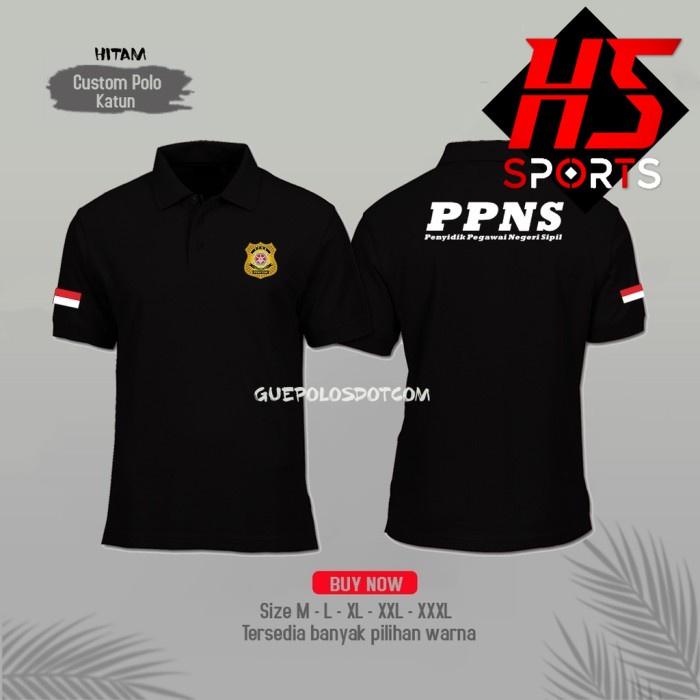 Poloshirt - Kaos Kerah Polo PPNS Pengawas Pegawai Negeri Sipil Terbaru