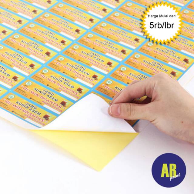 

Cetal label kemasan non frozen + cutting