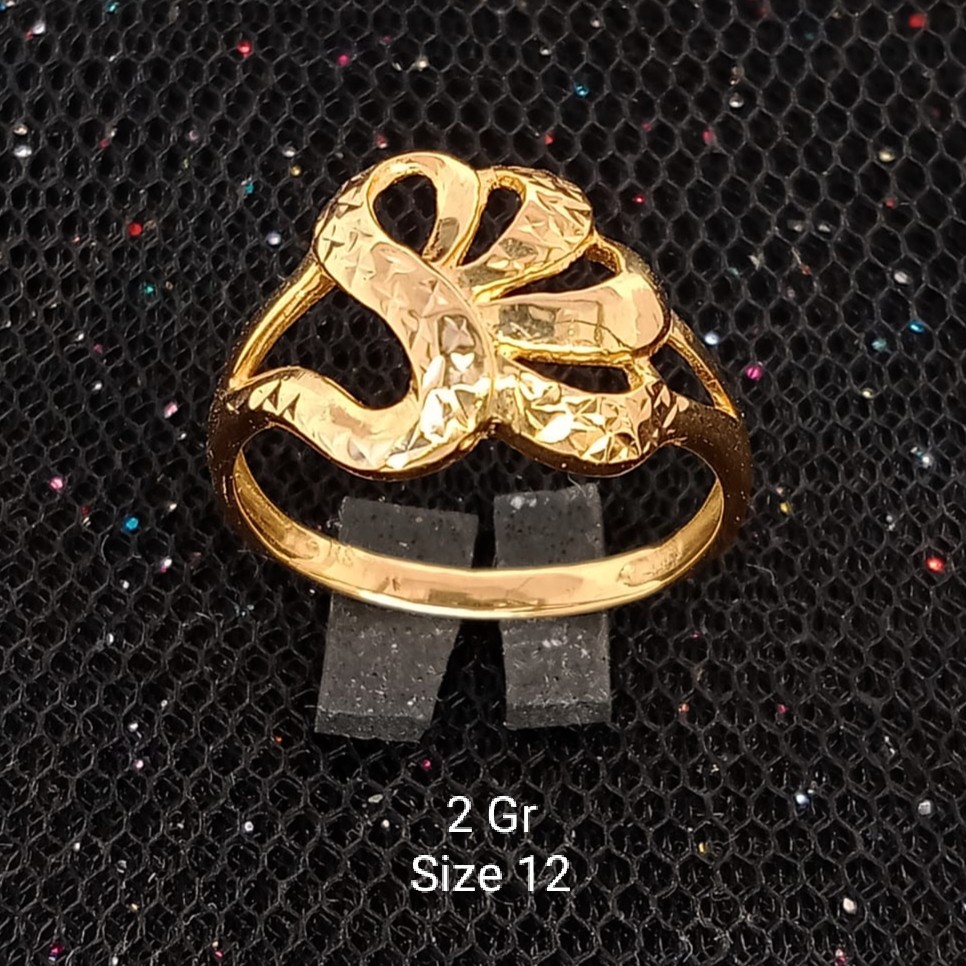 Cincin Emas 17 K - 2 Gr Kadar 750 - 2193